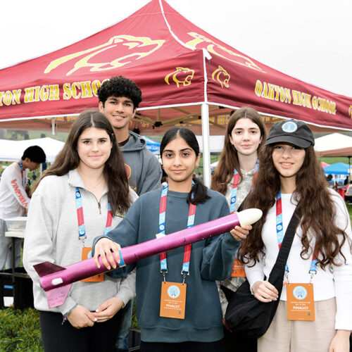 The Oakton High School Rocket Team from Vienna, VA at The American Rocketry Challenge